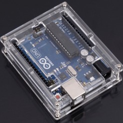 Arduino UNO Transparent Clear Acrylic Case 