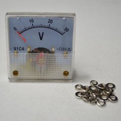 Analog Voltmeter  0-30v