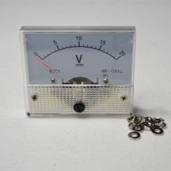 Analog Voltmeter  0-20v