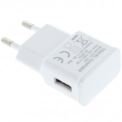 5V 2A AC DC USB Power Adapter. Hvid