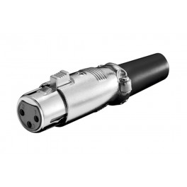 XLR hun stik 3 pin